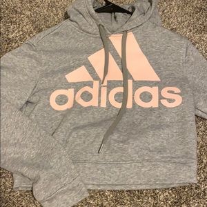 adidas cropped hoodie